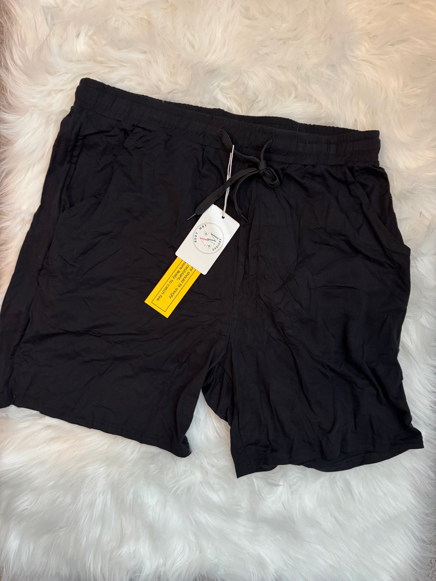 Mens Blackout Lounge Shorts