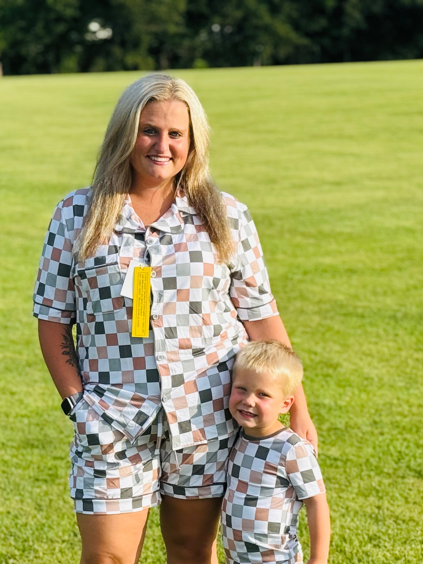 Cozy Checks Women's PJ Set
