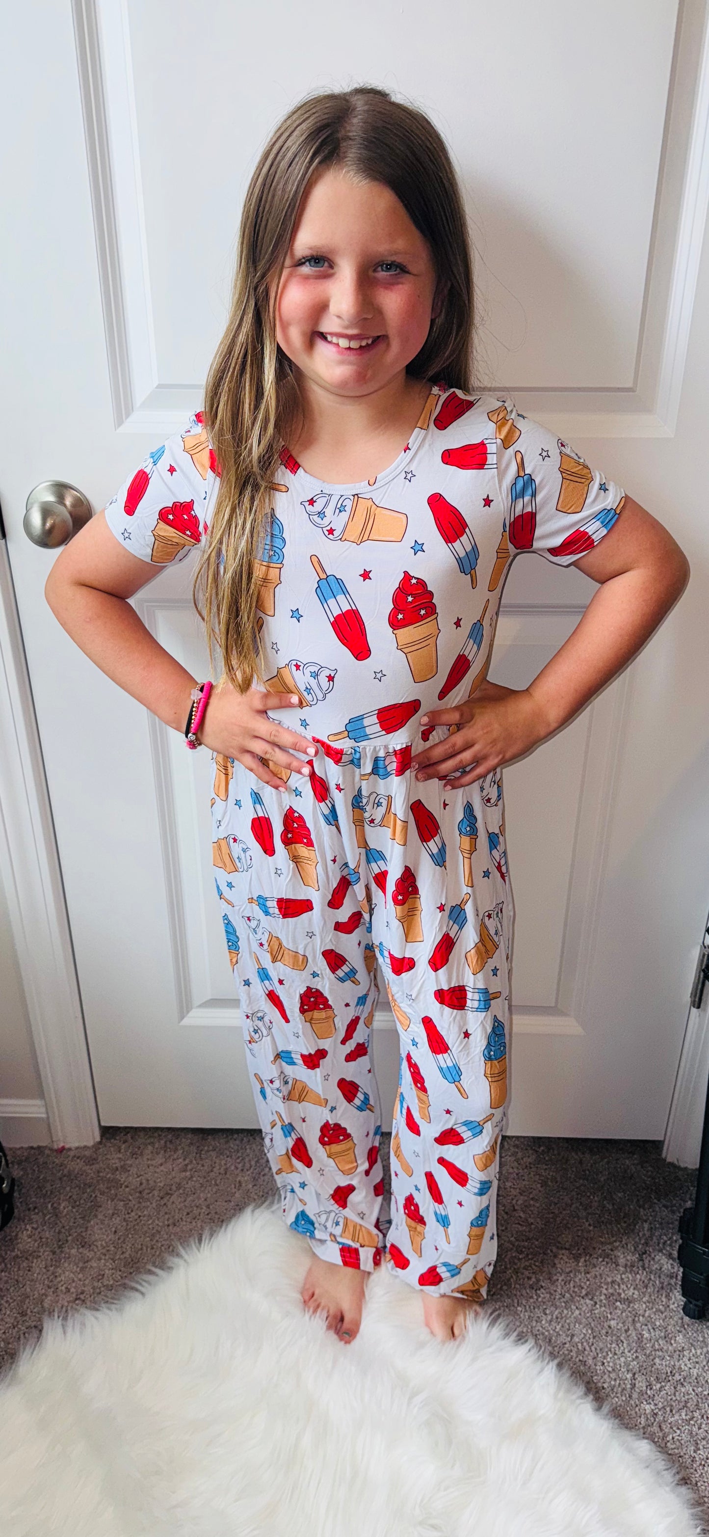 POP'S & SCOOP'S ROMPER