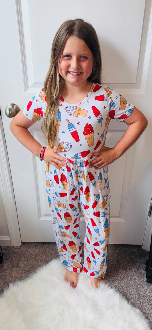 POP'S & SCOOP'S ROMPER