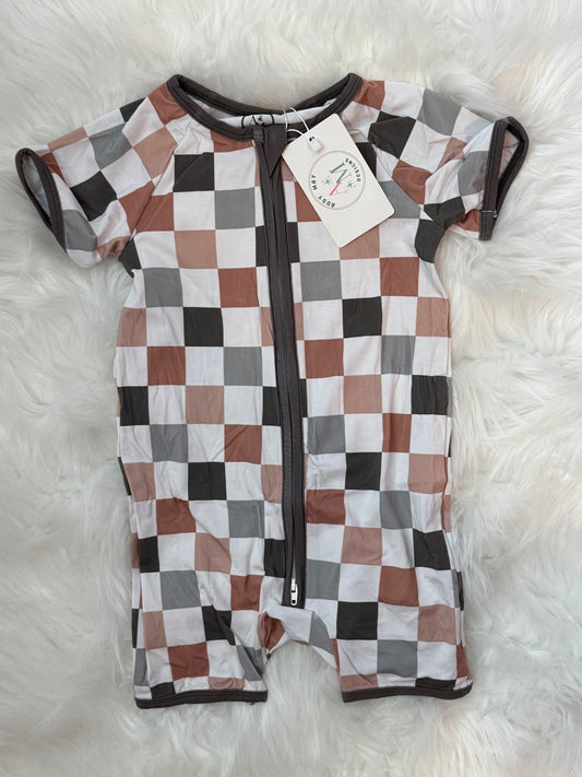 Cozy Checks Shortie