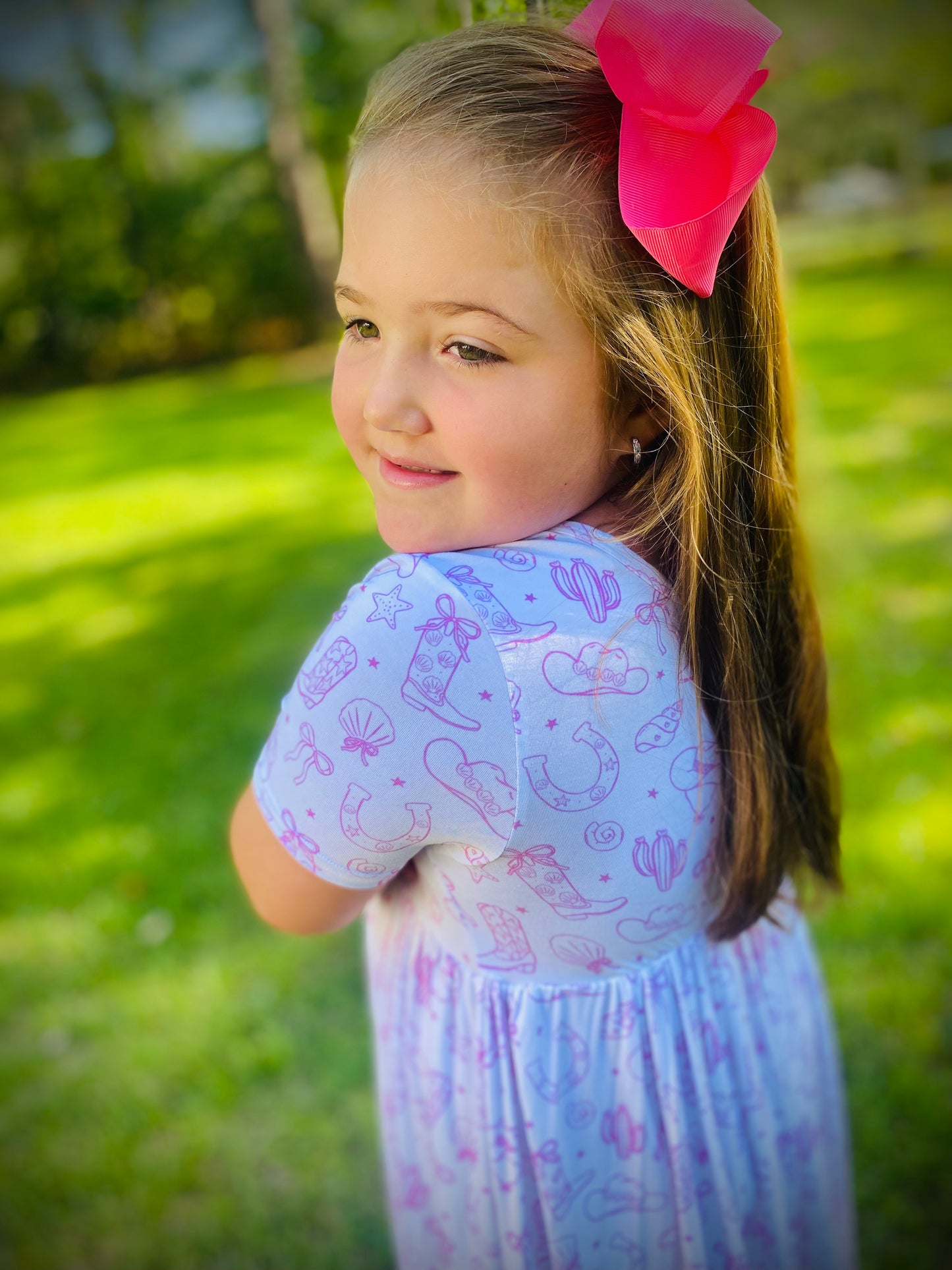 COASTAL COWGIRL TWIRL DRESS